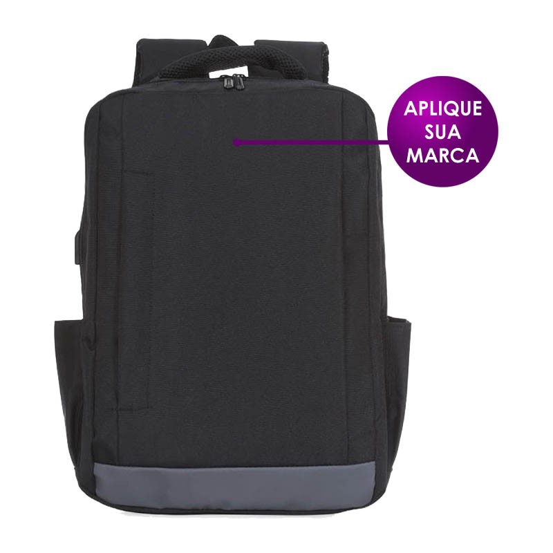 Mochila executiva para notebook com personalização para empresas